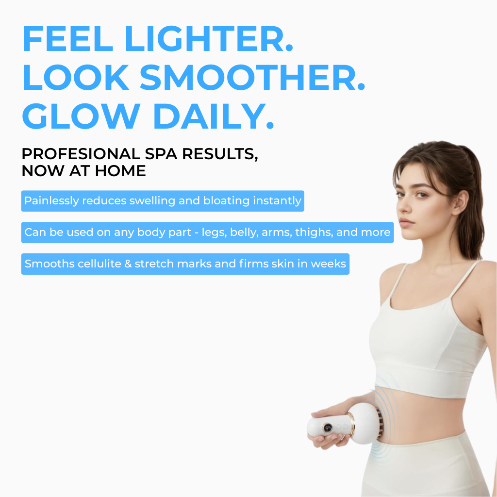 VapoShine LymphaSculpt™: Quad-Action Lymphatic Drainage Massager