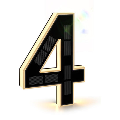 VapoShine™ Solar House Number Lights