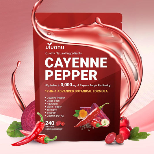 VapoShine Vivonu™ Cayenne Pepper Softgels
