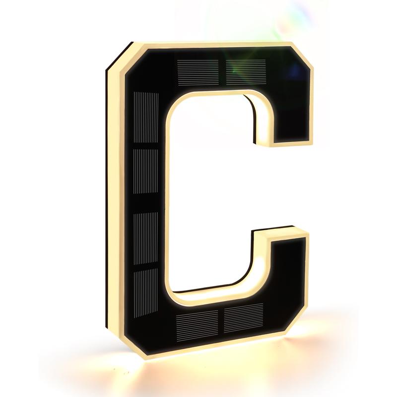 VapoShine™ Solar House Number Lights