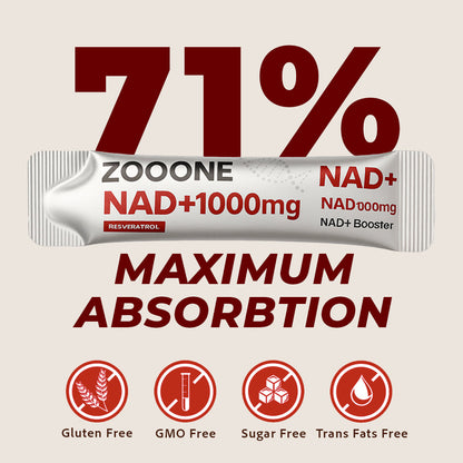VapoShine Zooone™ NAD+ Berry Flavor Drink Mix