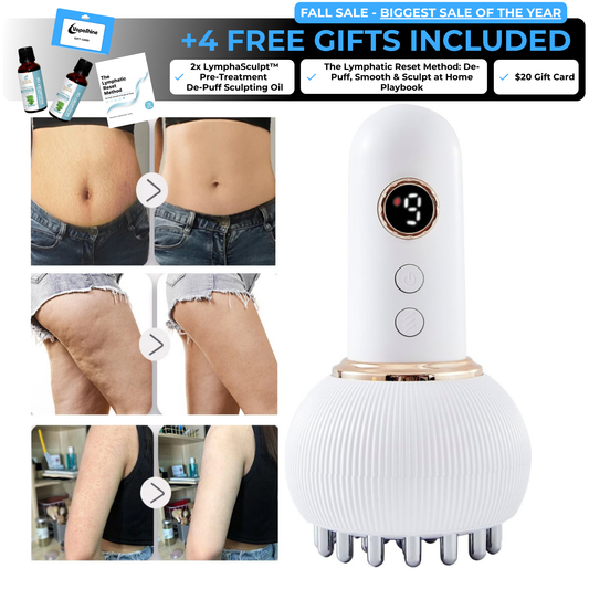 VapoShine LymphaSculpt™: Quad-Action Lymphatic Drainage Massager