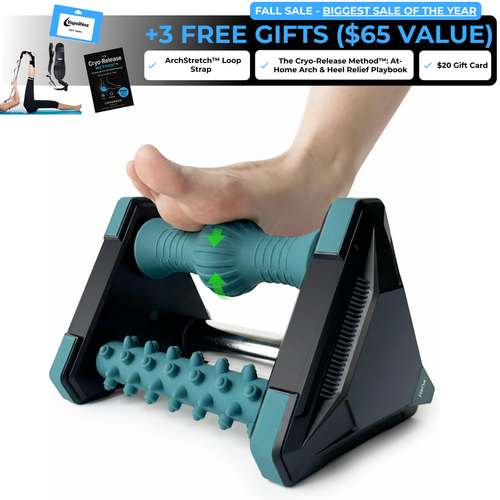 Vaposhine CryoArch™ 3-in-1 Foot Relief System