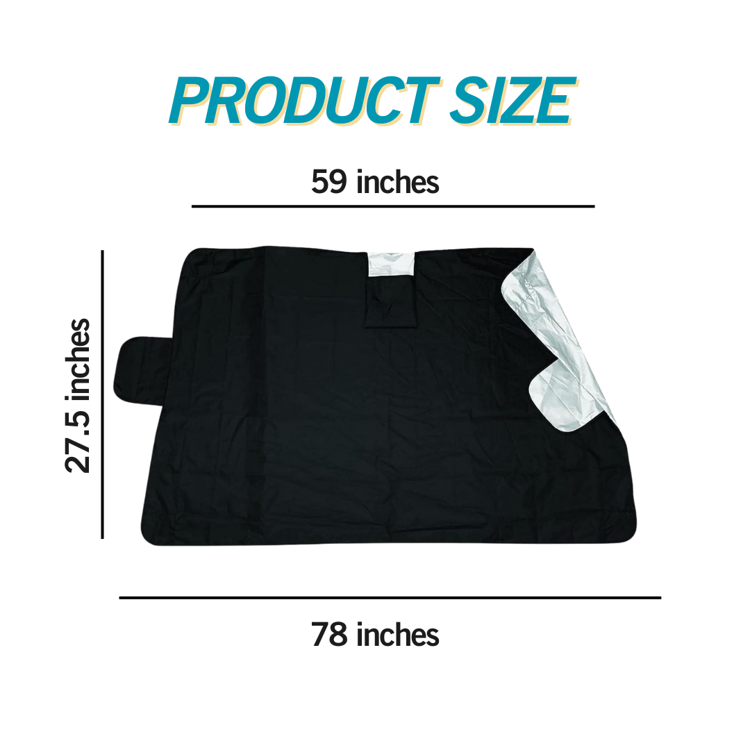 VapoShine WeatherShield360™ All-Season Windshield Protector