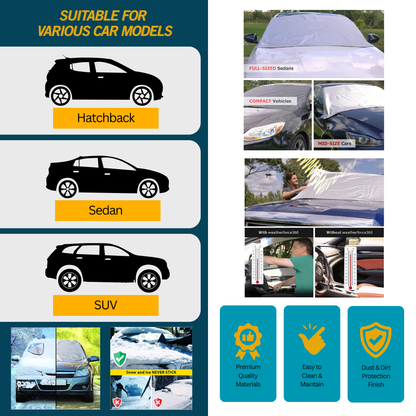 VapoShine WeatherShield360™ All-Season Windshield Protector