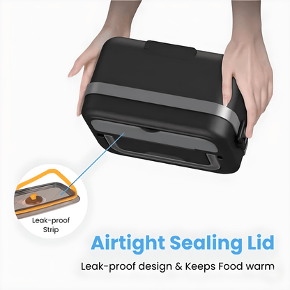 Selerb HeatBox360™ Cordless Self-Heating Lunchbox